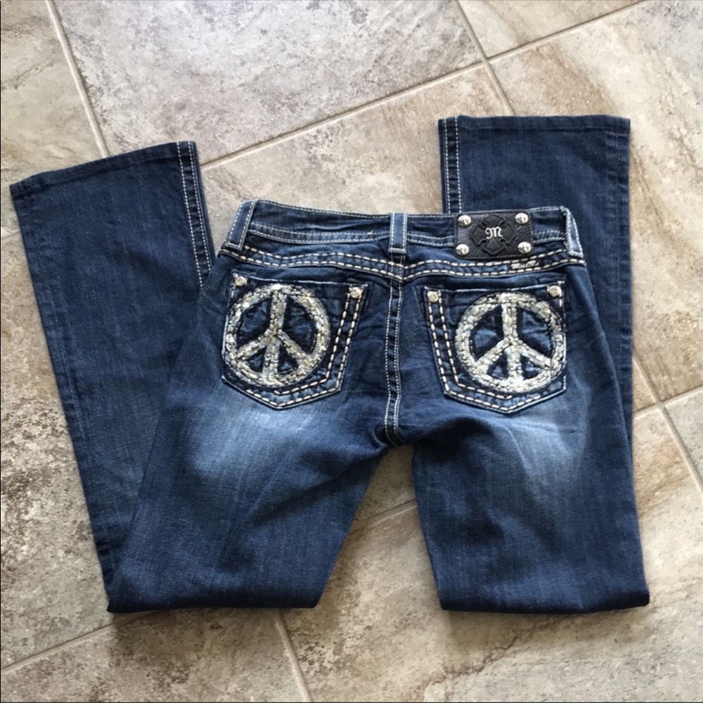 Miss Me Signature Boot Cut sz.28,32in.inseam - Picture 4 of 9